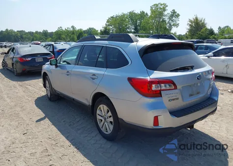 2017 Subaru Outback 2.5I Premium z USA, uszkodzony, nr VIN 4S4BSACC0H3411578